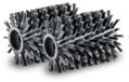 KARCHER Lot de 2 brosses-rouleaux pour sols en bois - Nettoyeur de terrasse PCL 4