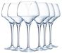 OEM Steelglas 55 cl, kristallen glas, vaatwasmachinebestendig, set van 6 stuks
