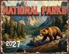 KingCompany Vintage National Parks Kalender 2027 Wandkalender