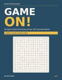 Game On!: 36 Jeux de mots sur le thème du sport dans 18 sports préférés