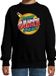 Bellatio Decorations Bol Foute kersttrui / sweater My friend Santa is the best zwart voor kinderen - kerstkleding / christmas outfit 134/146