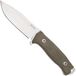 LionSteel M5 Sleipner Green Canvas Micarta couteau de survie