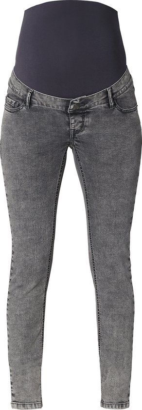 Noppies Jeans Avi Zwangerschap - Maat 26 - Grey Denim - Skinny Fit - High Waist - Women