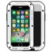 Love Mei Coque Puissante pour iPhone 7/8/SE (2020)/SE (2022) - Blanc