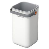 JOYBOS - Vuilnisbak met droog- en natte scheiding voor de keuken, 12 l