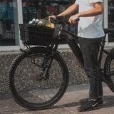 Topeak Urban Basket DX 18L Aluminum Black