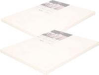 Rayher hobby materialen Rayher Hobby Schildersdoek - 2x - 24 x 30 cm - Wit