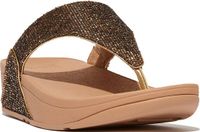FitFlop Damessandalen Lulu Toe Post - Glitterball - Oud Goud - Maat 37