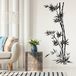 Icecat Sticker Mural - Bambou - 267x562 Cm - Noir