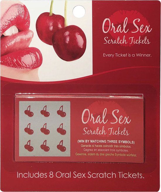 Kheper Games Oral Sex Scratch Tickets