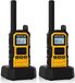 Retevis RB648 Plus Talkie-walkie longue portée, radio étanche IP67, 2000mAh Type C, double PTT, rappel par vibration