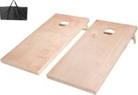 Vevor Cornhole Set Draagbaar Houten Spelbord met Draagtas 1255x600mm