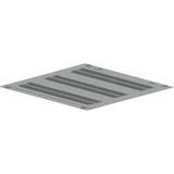Siemens 8PQ2306-4BA02 8PQ23064BA02 Plaque de toit (l x l) 400 mm x 600 mm Acier 1 pièce(s)