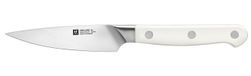 ZWILLING Pro couteau d'office 10 cm, acier inoxydable, manche en plastique blanc
