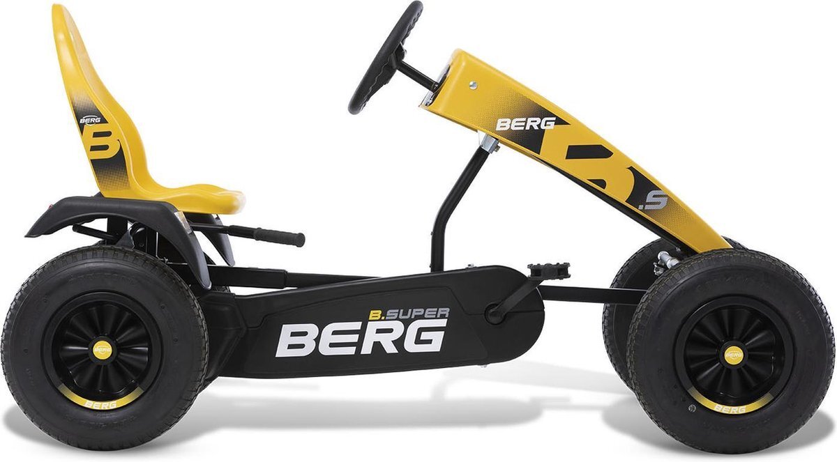 Berg Elektrische Skelter met XXL frame B. Super Yellow E-BFR Geel vanaf 6 jaar