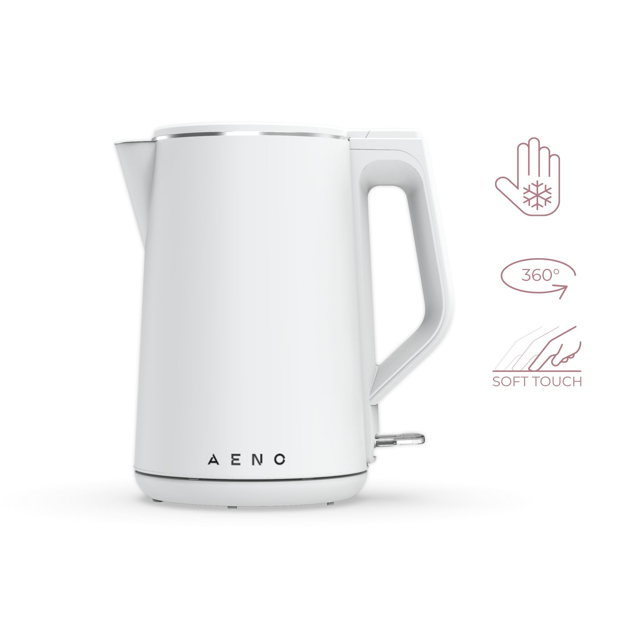 AENO EK2 Waterkoker - 1.5L - 2200W - Wit