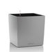 Lechuza CUBE 50 - Plantenbak - Zilver - 50x50x50cm