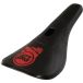 Selle BMX Stay Strong Fast Chevron Plastique (Noir/Rouge)