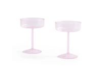 HAY Verre coupe Tint 20 cl lot de 2 Rose