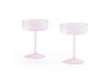 HAY Verre coupe Tint 20 cl lot de 2 Rose