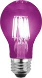 Fiestas Guirca Fiestas Halloween feestverlichting lamp gekleurd - paars - 5W - E27 fitting - griezelige decoratie