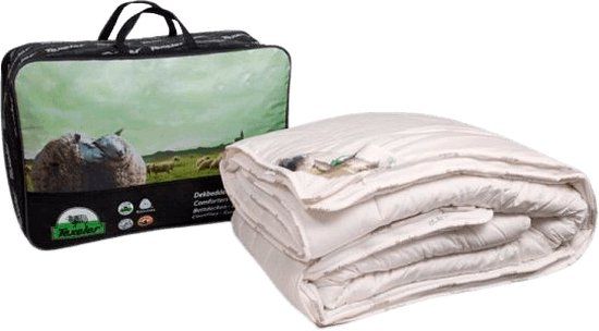 Texeler Bovenste Beste 4-seizoenen Lamswollen Dekbed - 140x200 cm - Beige