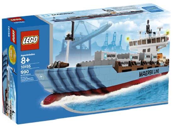 lego 10155 Maersk Line container schip