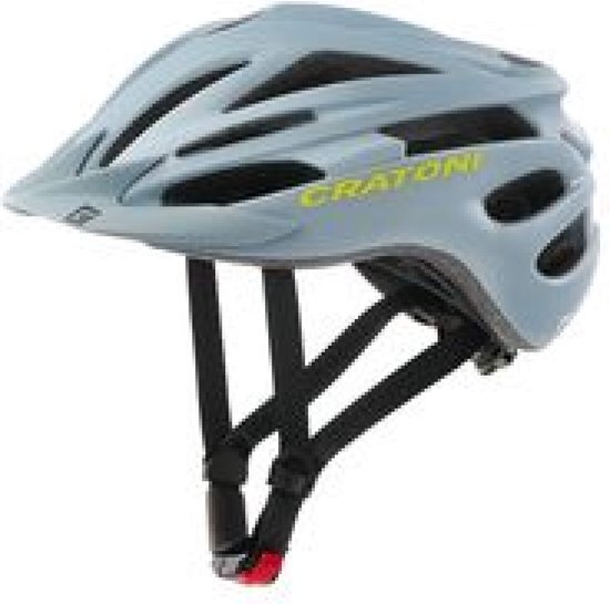 Cratoni Pacer+ fietshelm, grijs, L-XL (58-62 cm)