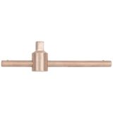 KS Tools 962.1460 BERYLLIUMplus T-greep met glijstuk, 1/4", 200 mm