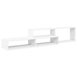 vidaXL Wand TV Stand 150 x 25 x 28.5 cm Bewerkt hout