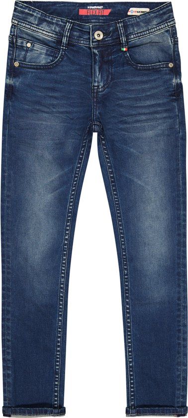 Vingino APACHE Jongens Jeans - Maat 176 - Deep Dark