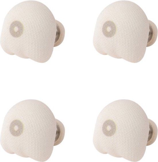 Dekbedclips Cremé 4 stuks - dekbedklemmen - dekbedknijpers - clips - netjes - knijpers - dekbed