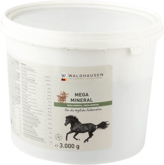 Waldhausen Mega Mineraal 3kg Transparant White