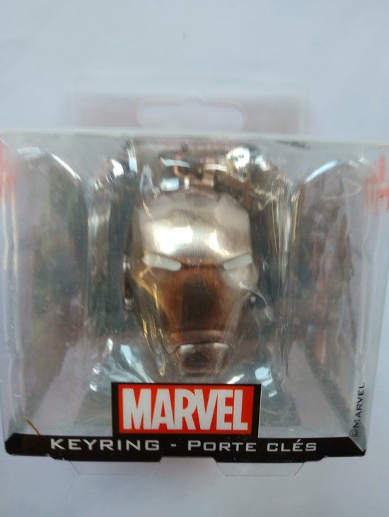 Semic Distribution Iron Man helmet Mark II Sleutelhanger Roestvrijstaal
