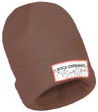 Rock Experience Vorlage Beanie Unisex Muts Deep Taupe U