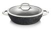 Tescoma President Stone Fonda pan met deksel, 28 cm