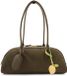 SEIDENFELT MANUFAKTUR Nibe Shoulder Bag Olive olijfgroen