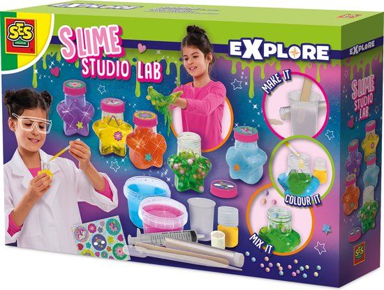SES Creative - Explore - Science Slime Lab - Experimenteer met Slijm - Maak je eigen Slime Creaties – Slijm maken