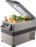 San Marque Glacière 45L - Glacière et congélateur portable électrique - Voiture 12/24V - Camping - Jusqu'à -20°C