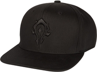 J!NX world of warcaft - horde blackout snap back hat Merchandise