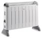 Convecteur électrique - 2000 W - Gris - Thermostat - Pour salon