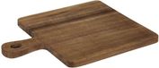 Home Deco Factory Serveerplank - bois d'acacia - D20 cm - carré - planche à apéritif/planche à fromage