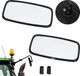 KOTARBAU® Tractor Spiegel - Buitenspiegel Tractor 28,5 x 15,5 cm 2 st. Spiegel Tractor - Buitenspiegel voor Tractor - Links/Rechts - Tractorspiegel met Houder voor ⌀ Spiegelarm 15-18 mm - PVC