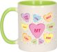 Bellatio Decorations Koffiemok Groen Keramiek 300ml