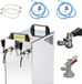 HAJUS AG tireuse à bière contact 40/K 2 robinets inox 50 litre/h avec coupleur de fût type D, KeyKeg