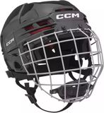 CCM 70 Combo IJshockeyhelm Volwassenen Zwart S