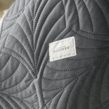 ROOM99 Feel Elegante Sprei in Donkergrijs, 220 x 240 cm