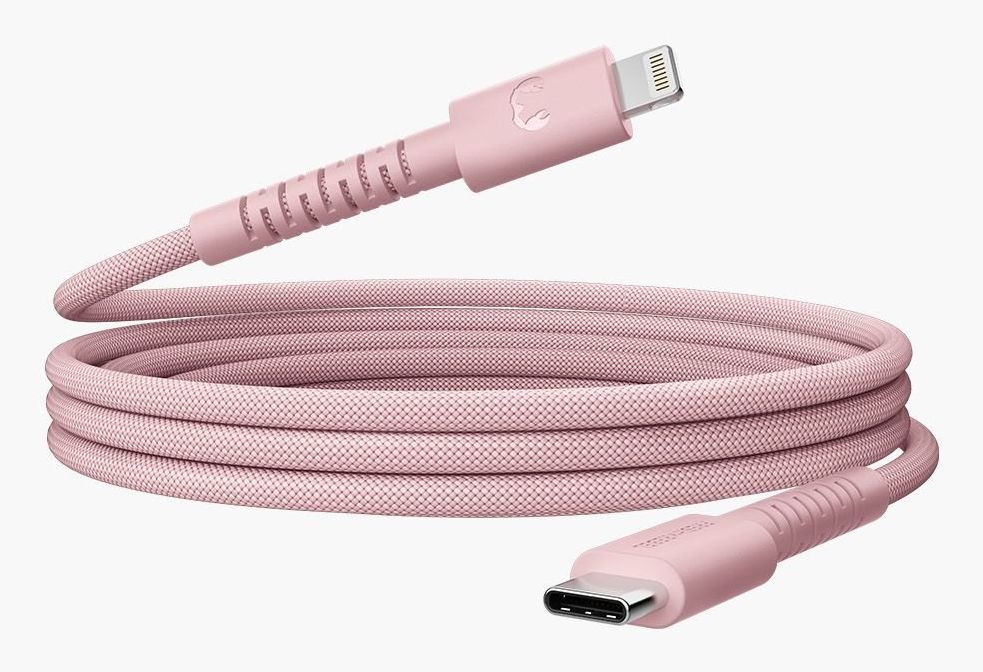 Fresh 'n Rebel FlexWave USB-C naar Lightning Kabel - 2m - Roze