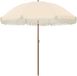 Syfax Strandparasol 205 x 205 x 210 cm Polyester en staal Rond