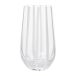 Broste Copenhagen Verre à boire Stripe 55 cl Rayures blanc transparent